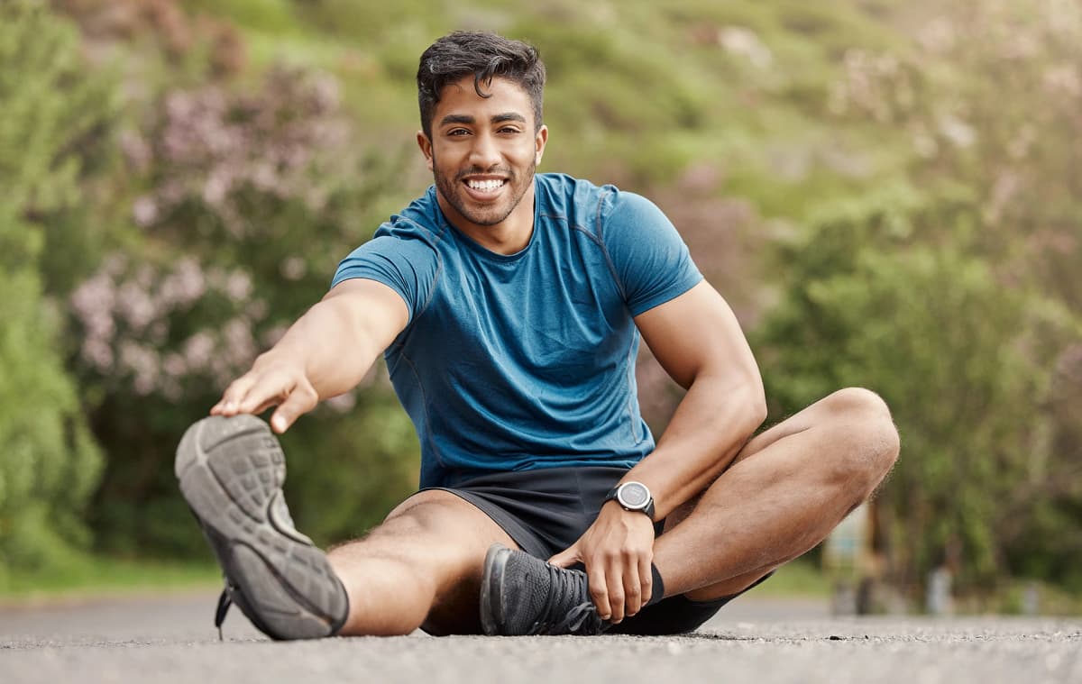 Boy running